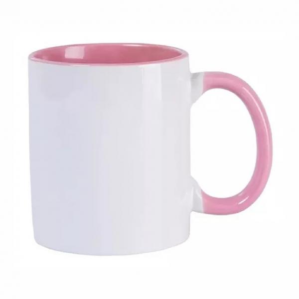 Caneca Interior Colorido - Rosa BB