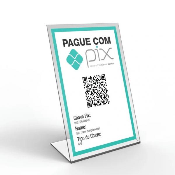 Placa QR Code